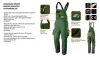 NEO TOOLS Kantáros munkanadrág olíva, 60% pamut, 40% polyester, 255 g/m2, M 81-242-M