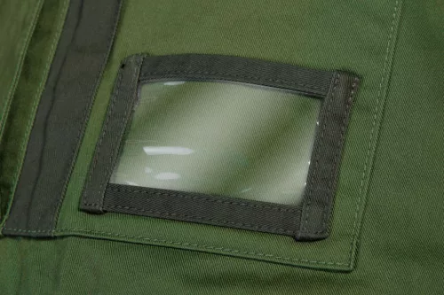 NEO TOOLS Kantáros munkanadrág olíva, 60% pamut, 40% polyester, 255 g/m2,XL 81-242-XL