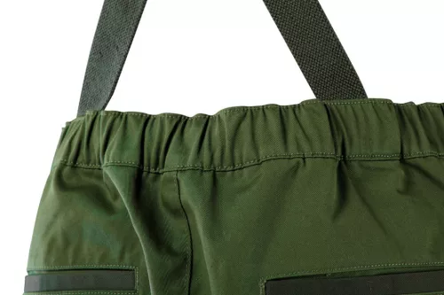 NEO TOOLS Kantáros munkanadrág olíva, 60% pamut, 40% polyester, 255 g/m2,XXL 81-242-XXL