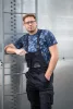 NEO TOOLS Munkanadrág, kantáros, tengerészkék, Navy, 60% pamut + 40% poliészter, XXXL 81-244-XXXL