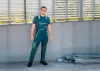 NEO TOOLS Kantáros Munkásnadrág, PREMIUM, 62% pamut, 35% polyester, 3% elastane, S 81-246-S
