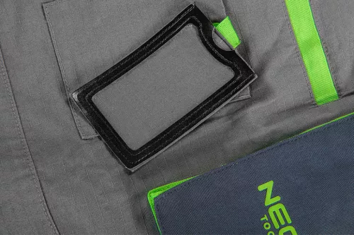 NEO TOOLS Kantáros Munkásnadrág, PREMIUM, 100% pamut, hasadásgátló szövet, L 81-247-L