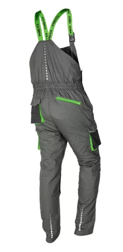 NEO TOOLS Kantáros Munkásnadrág, PREMIUM, 100% pamut, hasadásgátló szövet, XL 81-247-XL