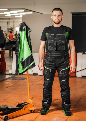 NEO TOOLS Munkanadrág, kantáros, Premium PRO, XXL 81-249-XXL