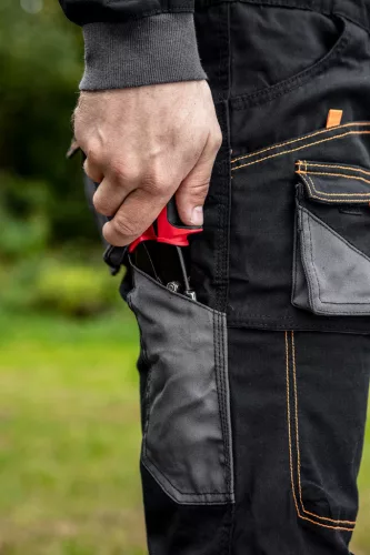 NEO TOOLS Overall, HD, karcsúsított(slim fit), 60% pamut, 37% polyester, 3% elastane, 285 g/m2, XXL 81-258-XXL