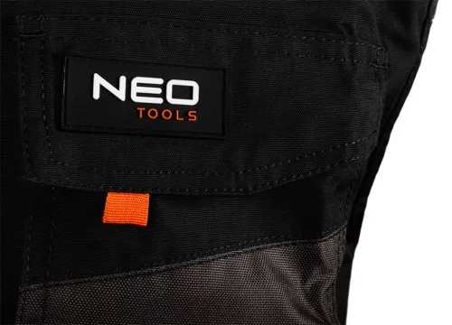 NEO TOOLS Munkavédelmi mellény, HD, M/50 65% poliészter, 35% pamut, 267g/m2, vékony fényvisszaverő csík, M 81-260-M