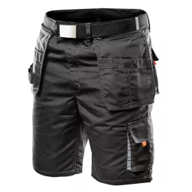   NEO TOOLS Rövid munkásnadrág, HD, Heveder övvel, levehető zsebek, XXL/58 81-270-XXL