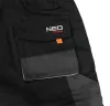 NEO TOOLS Rövid munkásnadrág, HD, Heveder övvel, levehető zsebek, XXL/58 81-270-XXL