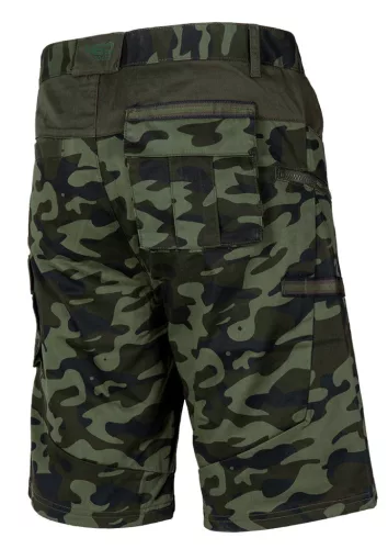 NEO TOOLS Terepmintás Rövid munkásnadrág, CAMO, 60% pamut, 40% polyester, 255 g/m2, L 81-271-L