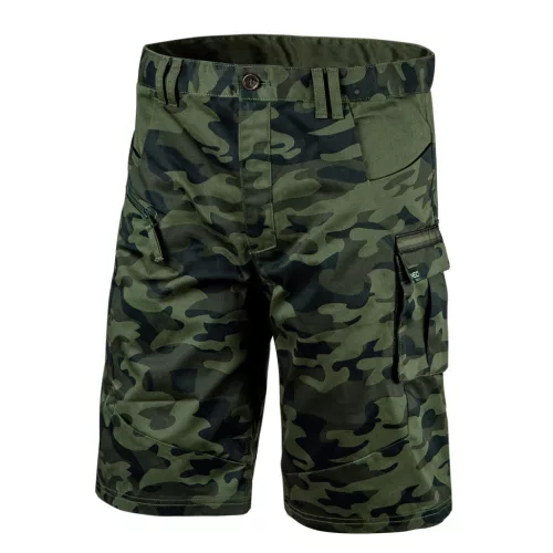 NEO TOOLS Terepmintás Rövid munkásnadrág, CAMO, 60% pamut, 40% polyester, 255 g/m2, XXXL 81-271-XXXL