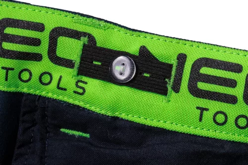 NEO TOOLS Rövid munkásnadrág övvel, PREMIUM, 62% pamut, 35% polyester, 3% elastane, S 81-276-S
