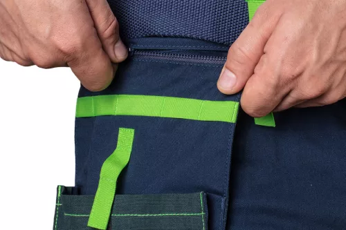NEO TOOLS Rövid munkásnadrág, övvel, PREMIUM, 62% pamut, 35% polyester, 3% elastane, XS 81-276-XS