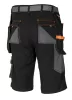 NEO TOOLS Karcsúsított(slim fit) Rövid munkásnadrág, 60% pamut, 37% polyester, 3% elastane, 285 g/m2, övvel, S 81-278-S