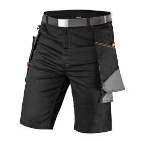   NEO TOOLS Karcsúsított(slim fit) Rövid munkásnadrág, 60% pamut, 37% polyester, 3% elastane, 285 g/m2, övvel, XS 81-278-XS