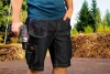 NEO TOOLS Farmer Rövid munkásnadrág, DENIM, cipzáros oldalzsebekkel, 98% pamut, 410g/m2, XXXL 81-279-XXXL