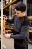 NEO TOOLS Melegítő nadrág COMFORT, fekete-szürke, 57%pamut 39% poliészter, XXXL 81-283-XXXL