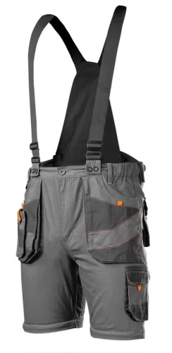 NEO TOOLS Munkanadrág, kantáros, 6 az 1-ben, 100% pamut, XS 81-321-XS