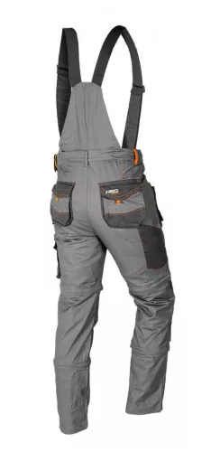 NEO TOOLS Munkanadrág, kantáros, 6 az 1-ben, 100% pamut, XS 81-321-XS
