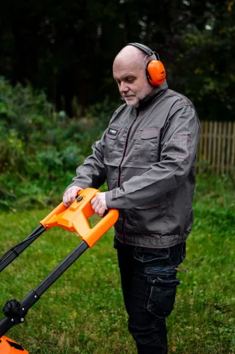 NEO TOOLS Munkavédelmi kabát, BASIC, M/50, 35% pamut, 65% polyester, Többfunkciós zsebek, gumírozott derék, CE EN341 81-410-M