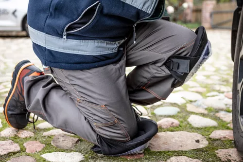 NEO TOOLS Munkásnadrág, BASIC, XXL/58, 35% pamut, 65% polyester, 245 g/m2, Többfunkciós zsebek, térdprotektor zseb, XXL 81-420-XXL
