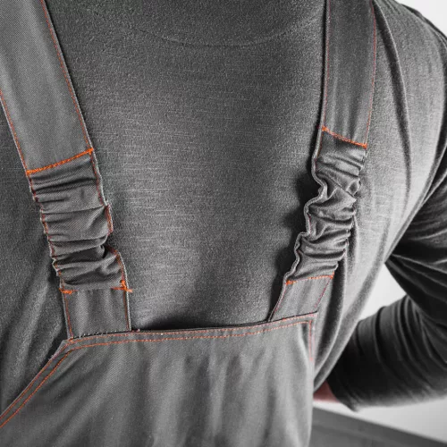 NEO TOOLS Kantáros Munkásnadrág, BASIC, L/54, 35% pamut, 65% polyester, 245 g/m2, térdprotektor zseb, LD 81-430-LD