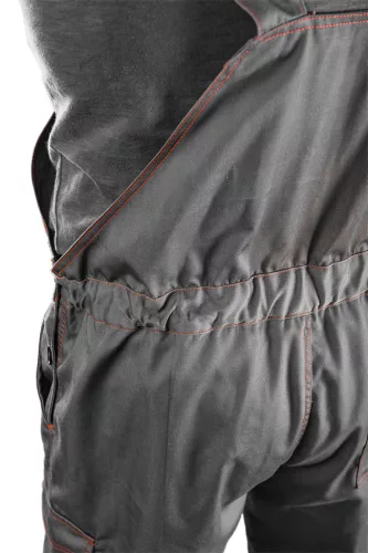NEO TOOLS Kantáros Munkásnadrág, BASIC, M/50, 35% pamut, 65% polyester, 245 g/m2, térdprotektor zseb, M 81-430-M