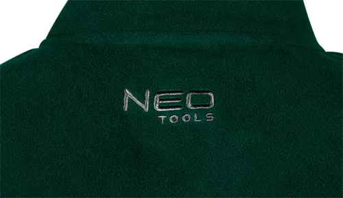 NEO TOOLS Polár Munkavédelmi kabát, zöld, XXL 81-504-XXL