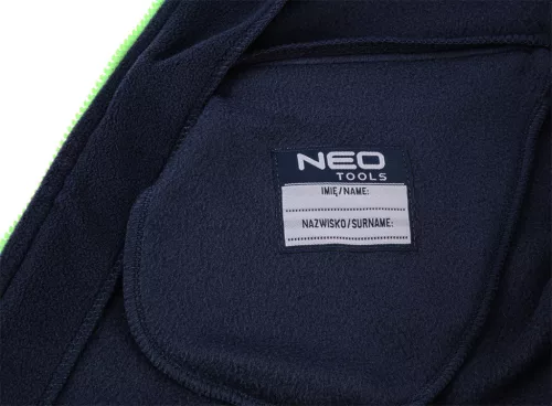 NEO TOOLS Polár Munkavédelmi kabát, PREMIUM, Cordura megerősítésekkel, XXXL 81-506-XXXL