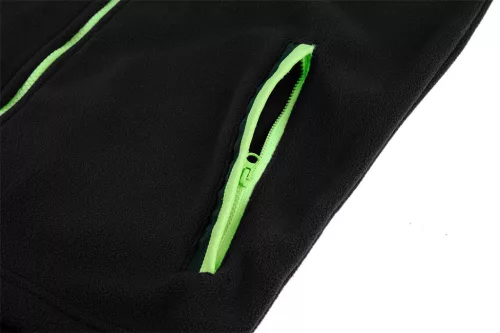 NEO TOOLS Polár Munkavédelmi kabát, PREMIUM, fekete, cordura megerősítésekkel, 300g/m2, XXXL 81-507-XXXL
