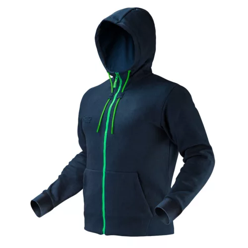 NEO TOOLS Munkavédelmi kabát, kapucnival PREMIUM, kétrétegű, 67% pamut + 33% poliészter, XL 81-511-XL
