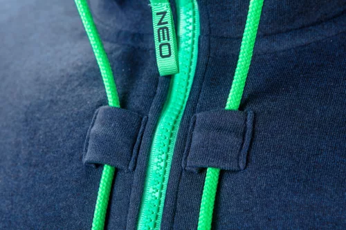 NEO TOOLS Munkavédelmi kabát, kapucnival PREMIUM, kétrétegű, 67% pamut + 33% poliészter, XL 81-511-XL