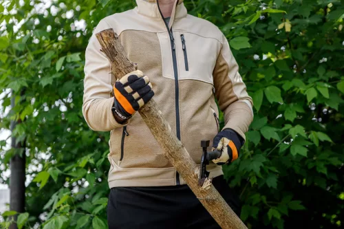 NEO TOOLS Softshell Munkavédelmi kabát, OUTDOOR, bézs, L 81-516-L