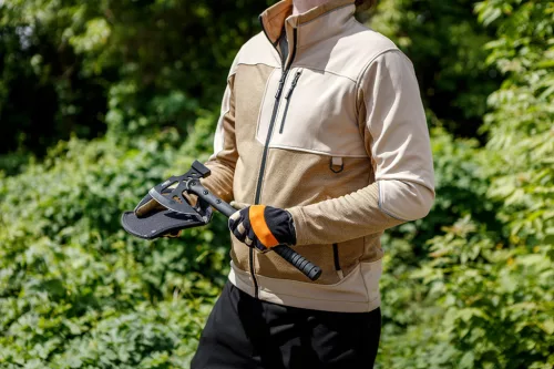 NEO TOOLS Softshell Munkavédelmi kabát, OUTDOOR, bézs, XL 81-516-XL