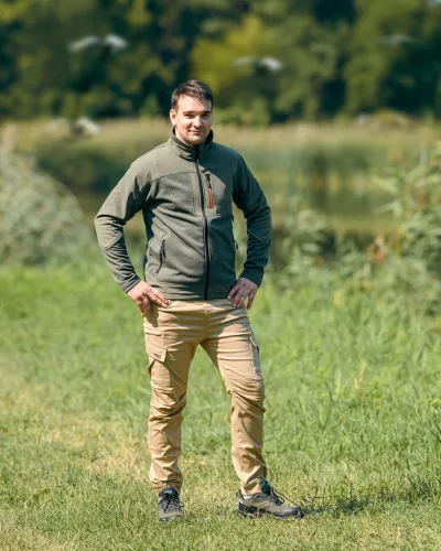 NEO TOOLS Softshell Munkavédelmi kabát, OUTDOOR, zöld, S 81-517-S