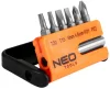 NEO TOOLS Csavarhúzó bitkészlet 7db 25 év garanciával 06-101
