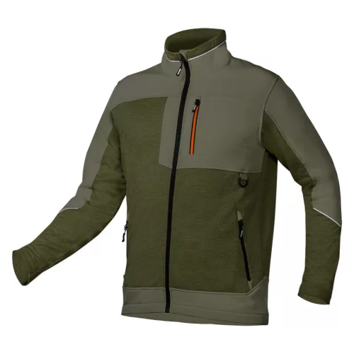 NEO TOOLS Softshell Munkavédelmi kabát, OUTDOOR, zöld, XXL 81-517-XXL
