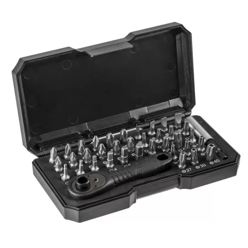 NEO TOOLS Csavarhúzó bitkészlet 38db 25 év garanciával 06-105
