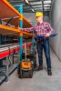 NEO TOOLS Flanel munkaing, piros-fekete-fehér, 100% pamut, XXL 81-540-XXL