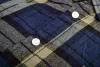 NEO TOOLS Flanel munkaing, kék-oliva-fekete, 100% pamut, XXL 81-541-XXL