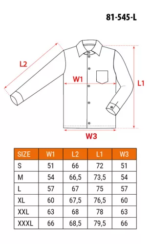 NEO TOOLS Flanel munkaing, tengerészkék-fekete, 100% pamut, L 81-545-L