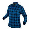 NEO TOOLS Flanel munkaing, tengerészkék-fekete, 100% pamut, S 81-545-S