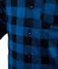 NEO TOOLS Flanel munkaing, tengerészkék-fekete, 100% pamut, XXXL 81-545-XXXL