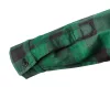 NEO TOOLS Flanel munkaing, zöld-fekete, 100% pamut, L 81-546-L