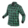 NEO TOOLS Flanel munkaing, zöld-fekete, 100% pamut, S 81-546-S