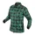 NEO TOOLS Flanel munkaing, zöld-fekete, 100% pamut, S 81-546-S