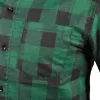 NEO TOOLS Flanel munkaing, zöld-fekete, 100% pamut, S 81-546-S