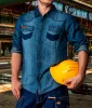 NEO TOOLS Farmer munkaing, DENIM, 100% pamut, XXL 81-549-XXL