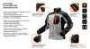 NEO TOOLS Munkavédelmi kabát, softshell betétekkel, XL 81-555-XL