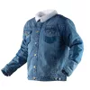 NEO TOOLS Farmer Munkavédelmi kabát, DENIM, béléssel, S 81-557-S