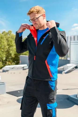 NEO TOOLS Softshell Munkavédelmi kabát, Víz- és szélálló, HD+, vízállóság:5000mm, Lélegző:3000g/m2/24h, L 81-558-L